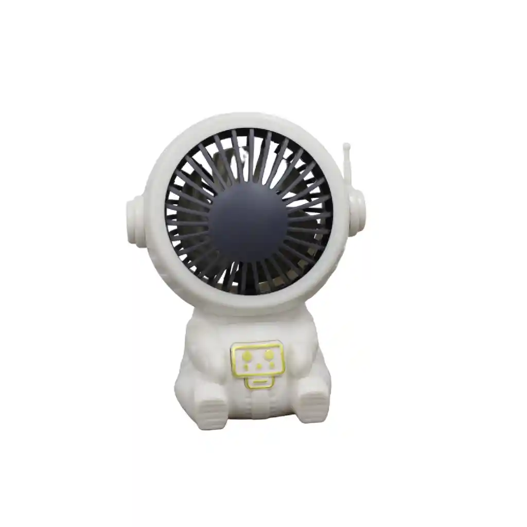 Mini Ventilador Astronauta Portátil Recargable