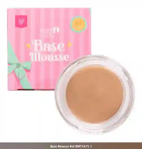 Base Cremosa De Maquillaje Mousse Trendy Cobertura Media-ligera Tono 02