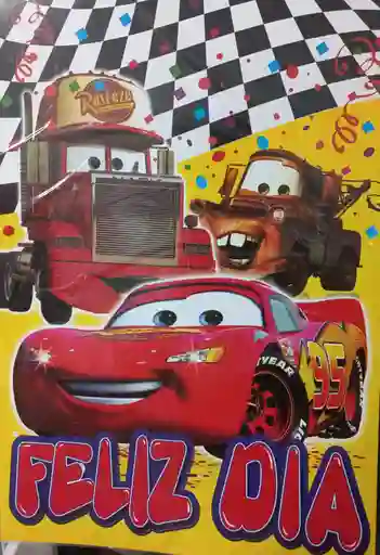 Piñata De Cars - 48 X 33.8 Cm