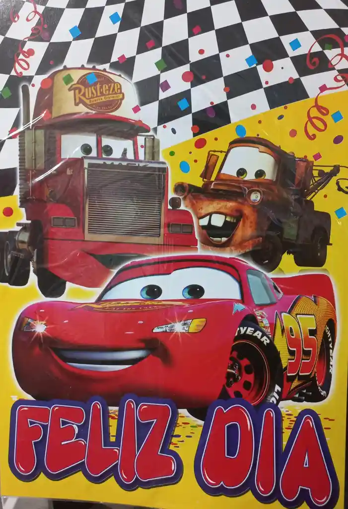 Piñata De Cars - 48 X 33.8 Cm