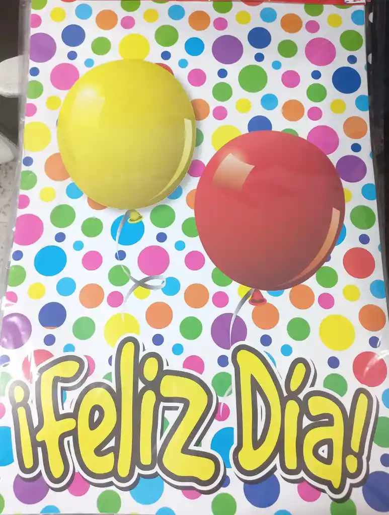 Piñata Feliz Dia - 48 X 33.8 Cm