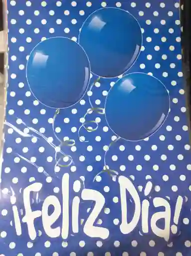 Piñata Feliz Dia - 48 X 33.8 Cm