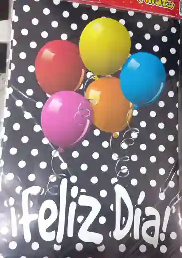 Piñata Feliz Dia - 48 X 33.8 Cm