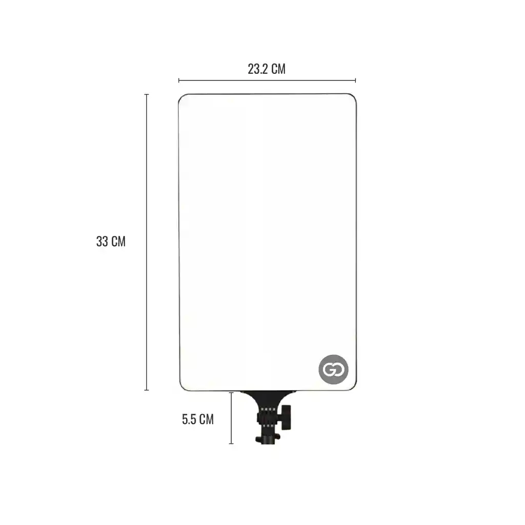 Panel De Luz Profesional 3000w Con Trípode Control Remoto