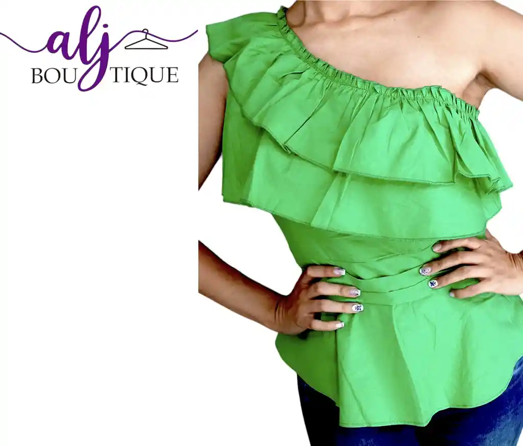 Blusa Verde Esmeralda Talla S