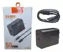 Cargador Tipo C De 50 W Mtf