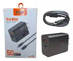 Cargador Tipo C De 50 W Mtf