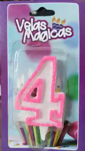 Velas Magicas Rosada - #4