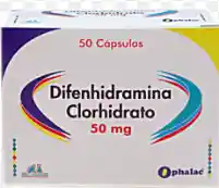 Difenhidramina 50mg