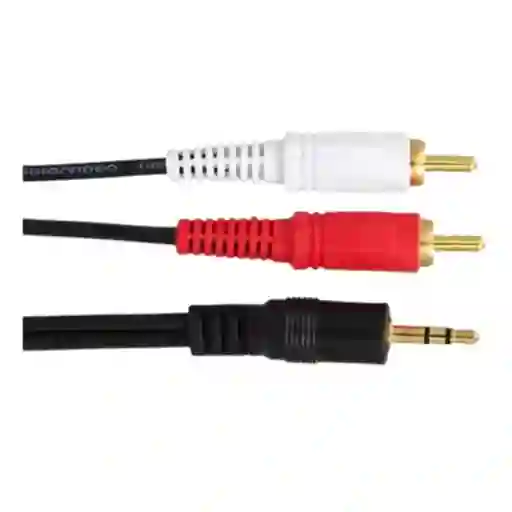 Cable 2 A 1 Audio A Plug Jack 3.5mm 15 Metros