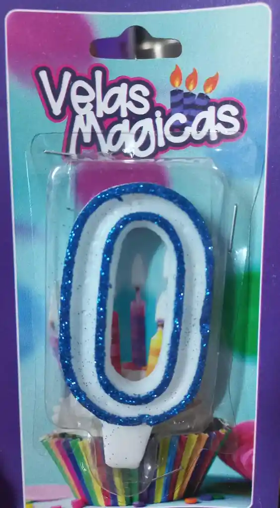 Vela Magicas Azul - #0