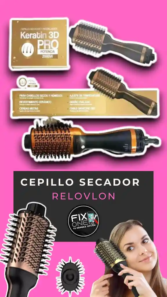 Cepillo Secador Relovon