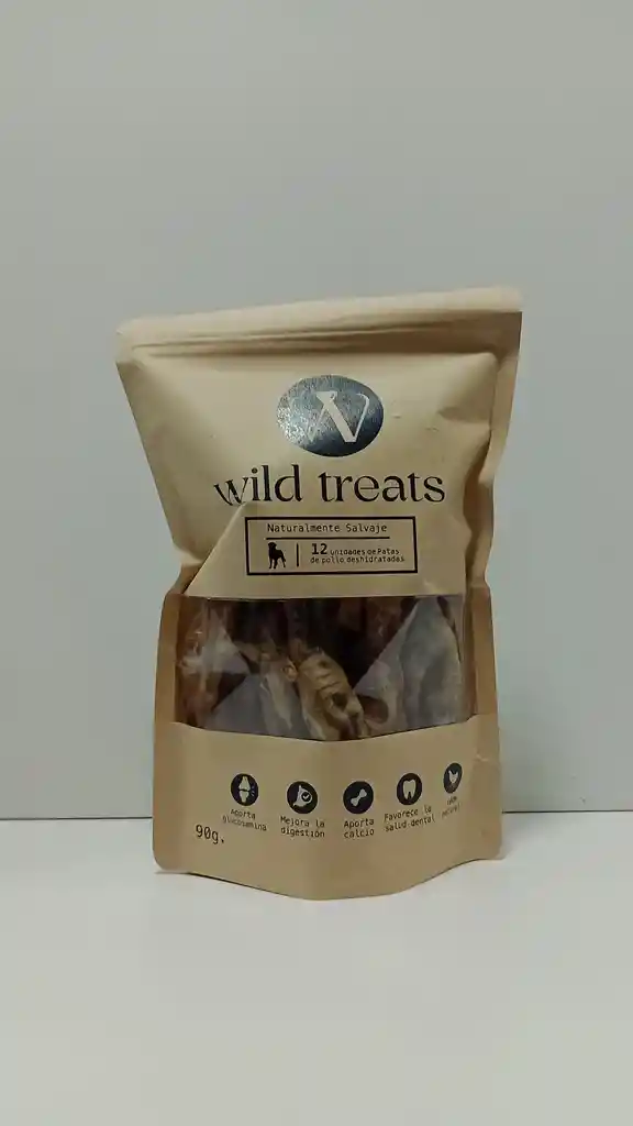 Wild Treats Patas De Pollo Deshidratación