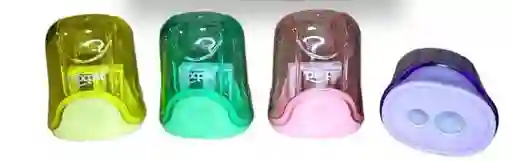 Sacapuntas Doble Con Deposito Surtido