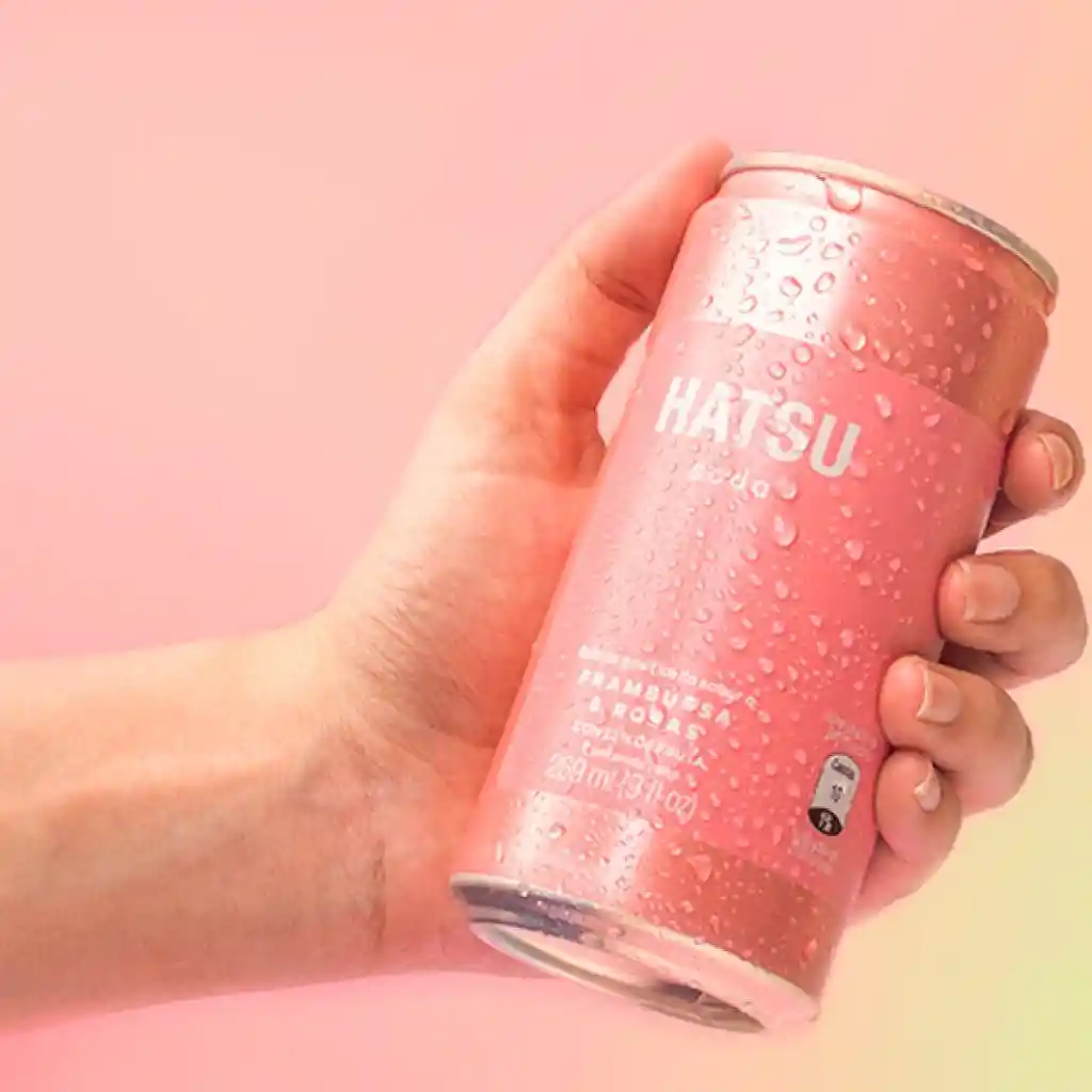 Hatsu Soda Frambuesa Y Rosas