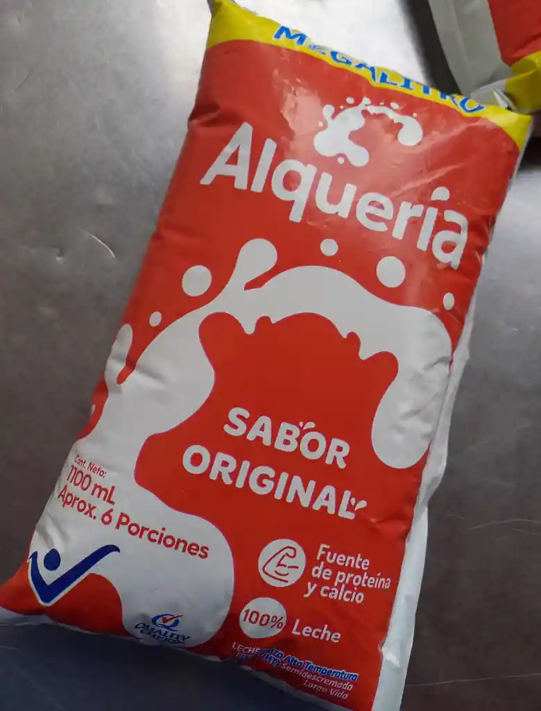 Leche Alquería Mega Litro Sabor Original 1100ml