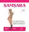 Medias Veladas Samsara Control Abdomen Color Canela Talla L