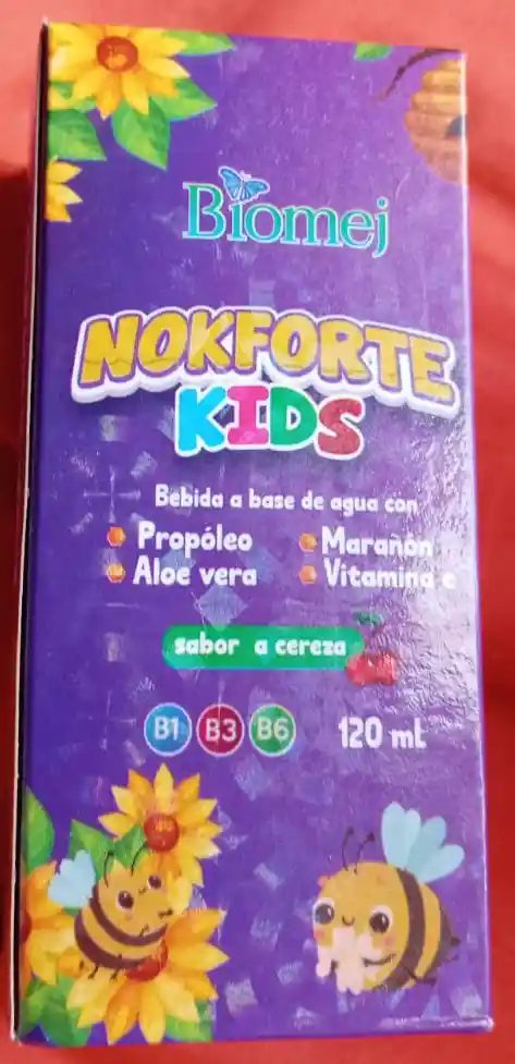 Nokforte Kids -tos Con Flemas Sabor Cereza 120 Ml