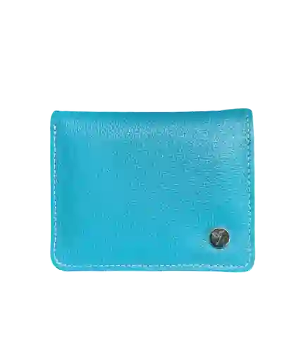 Mini Wallet Azul Celeste