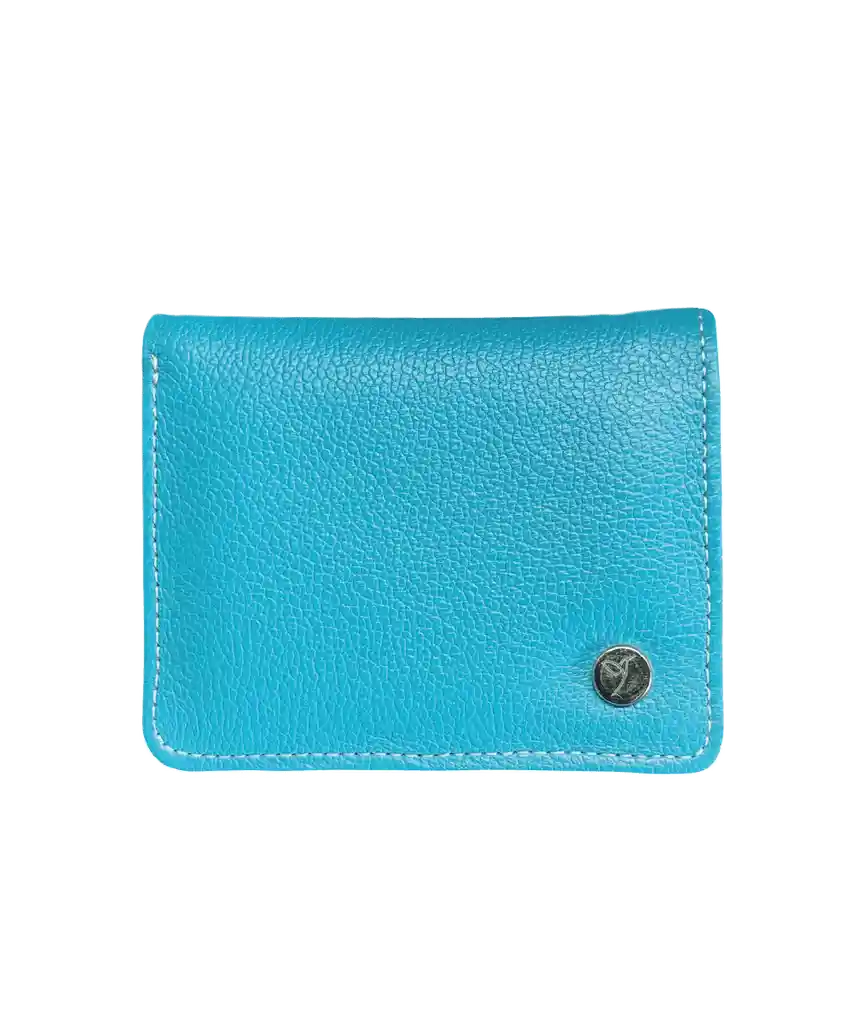 Mini Wallet Azul Celeste