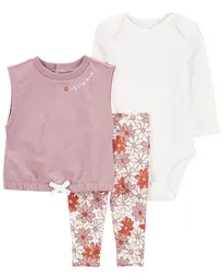 Conjunto 3 Piezas Little One - 3 Meses