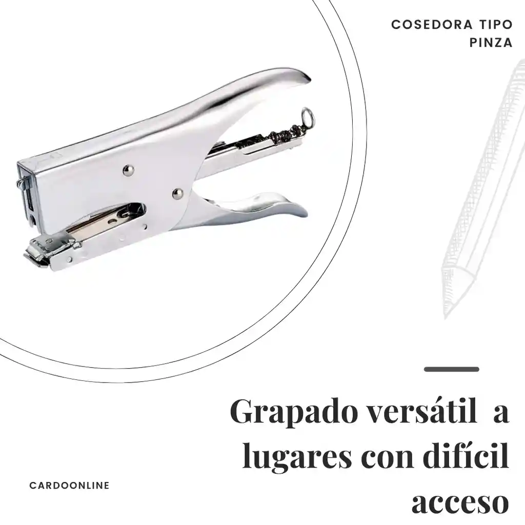 Grapadora Cosedora De Pinza