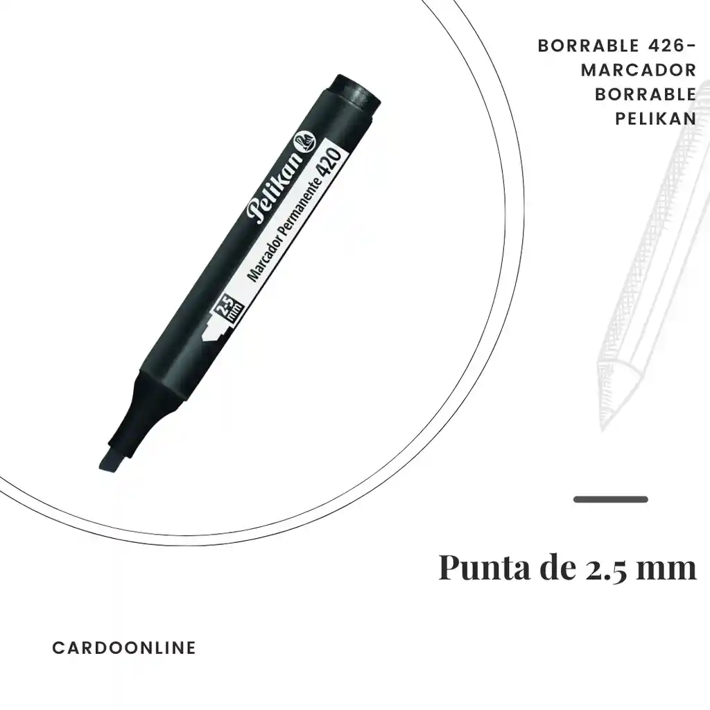 Marcador Borrable Pelikan