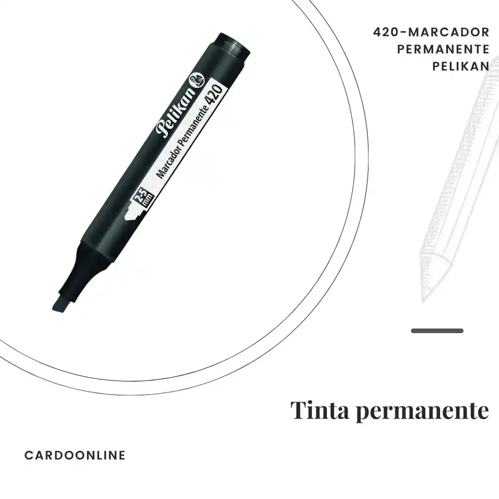 420-marcador Permanente Pelikan