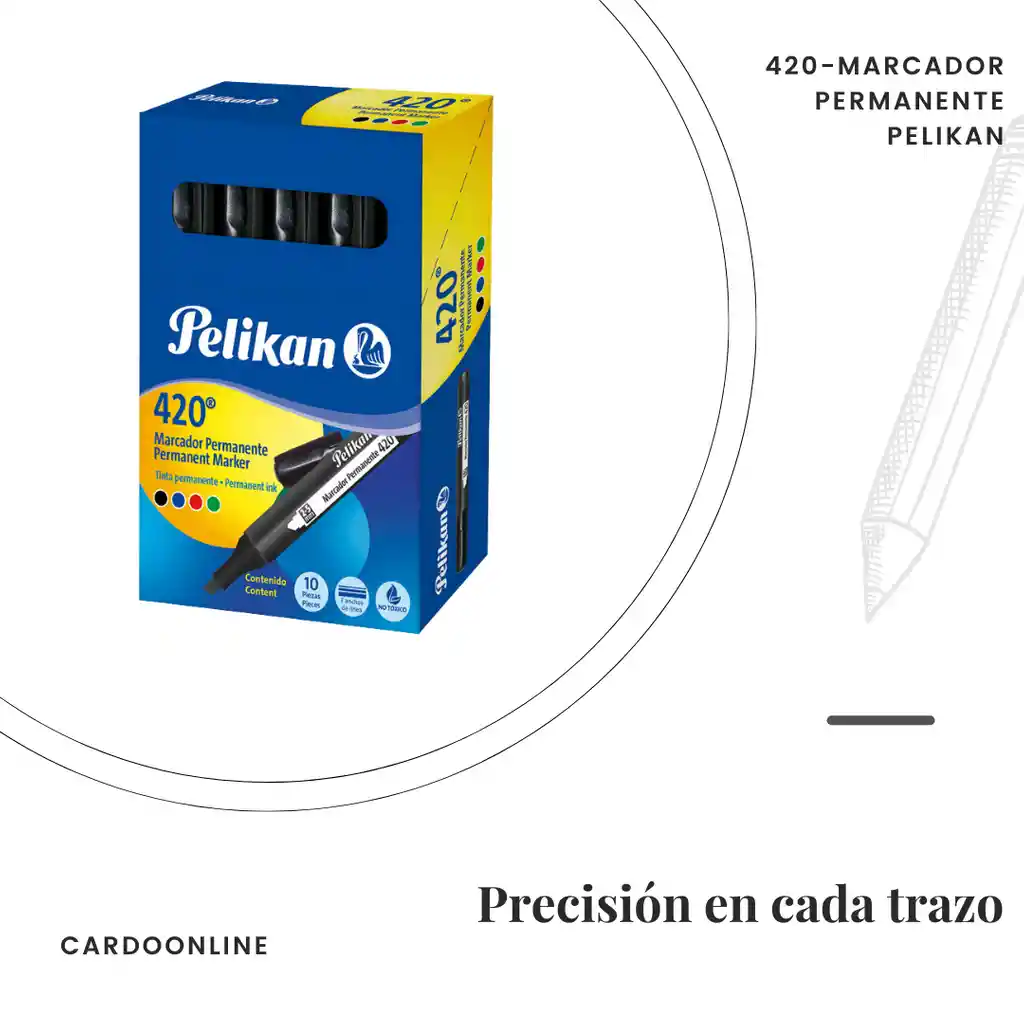 420-marcador Permanente Pelikan