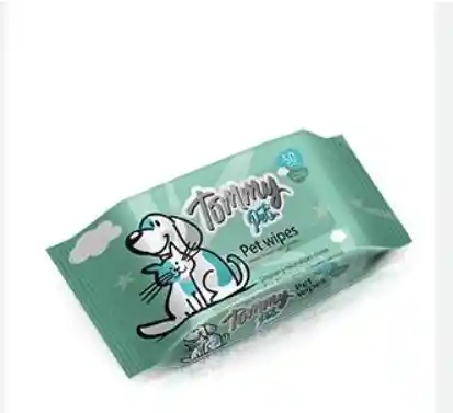 Tommy Pets Pañitos Húmedos Para Perros