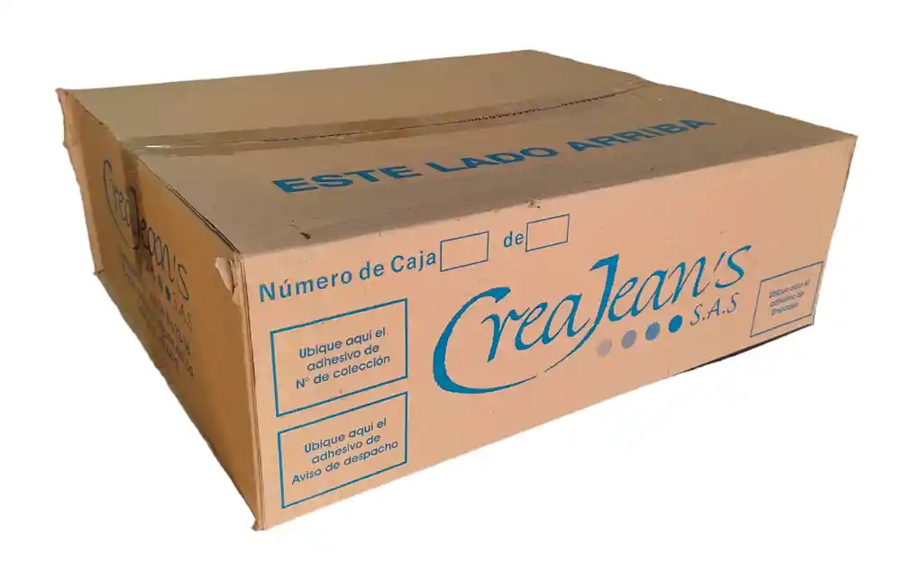 Caja De Cartón Reuso Pequeña Combo X12 Unds