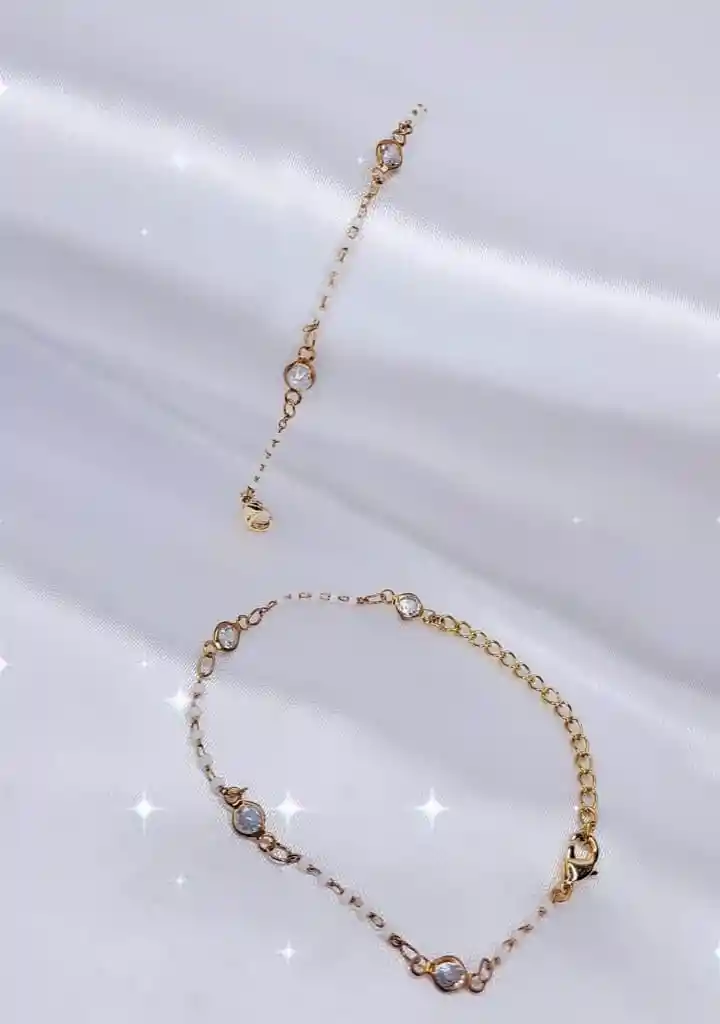 Manilla Dorada Diamantes