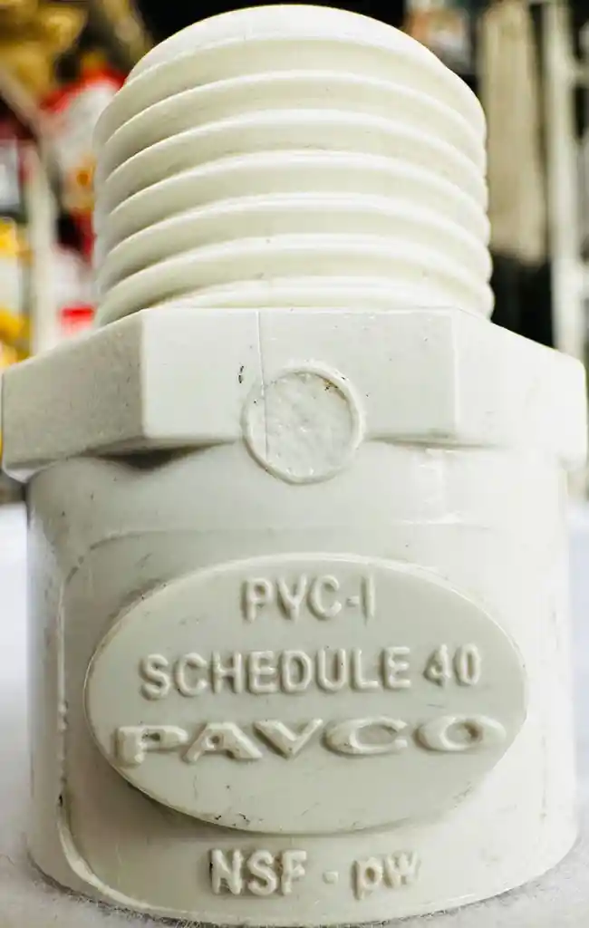 Adaptador Macho De 1/2" Pvc Pavco