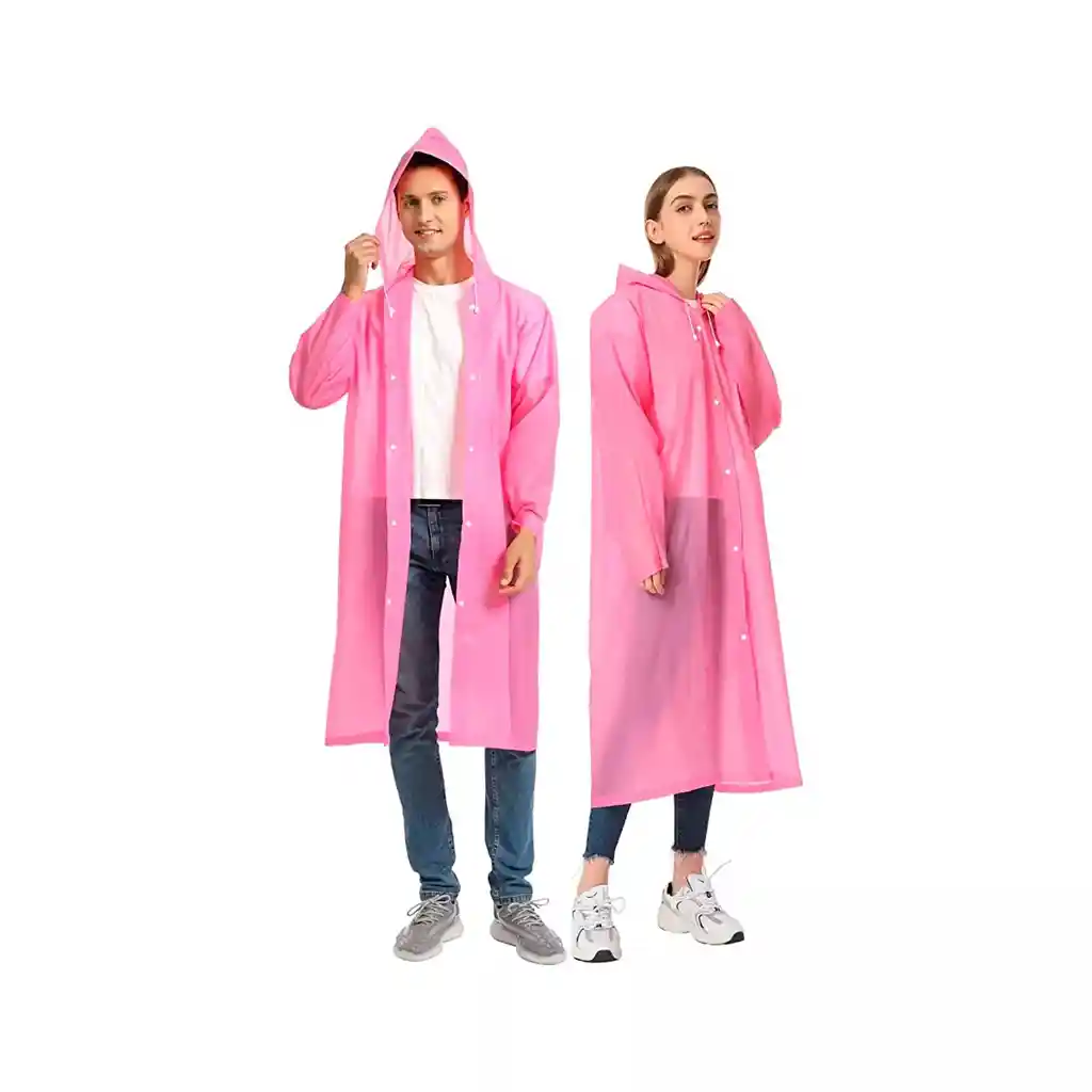 Capa Impermeable Para Adulto Portable Capota Talla Única