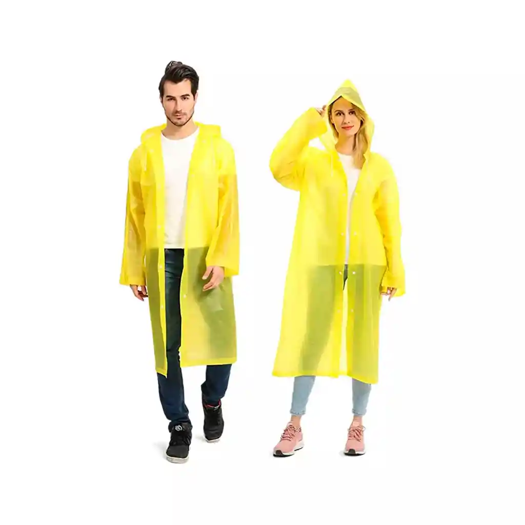 Capa Impermeable Para Adulto Portable Capota Talla Única