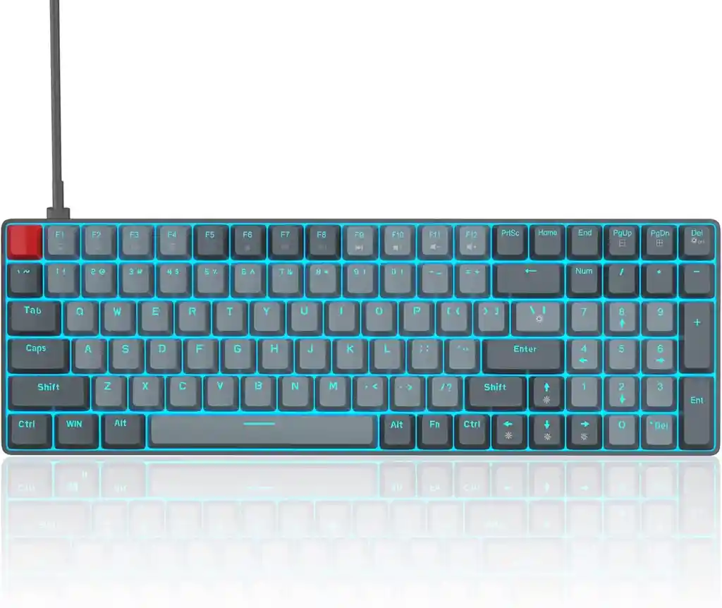 Teclado Mecánico Gamer Magegee Star100 96% Switches Red