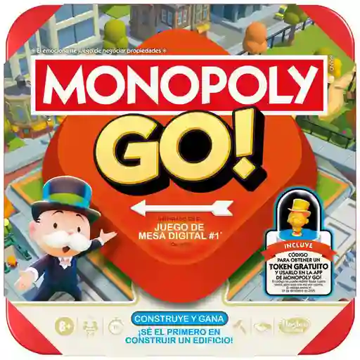 Hasbro Gaming Juego de Mesa Monopoly go