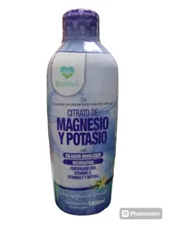 Citrato De Potasio Y Magnesio + Colageno Hidrolizado X 1000ml Biowell