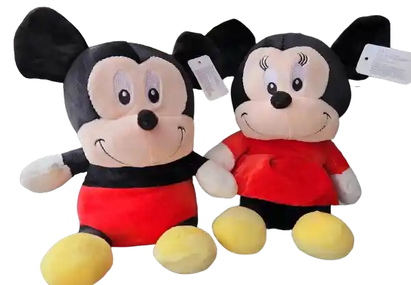 Peluche Minnie Y Mickey Mouse