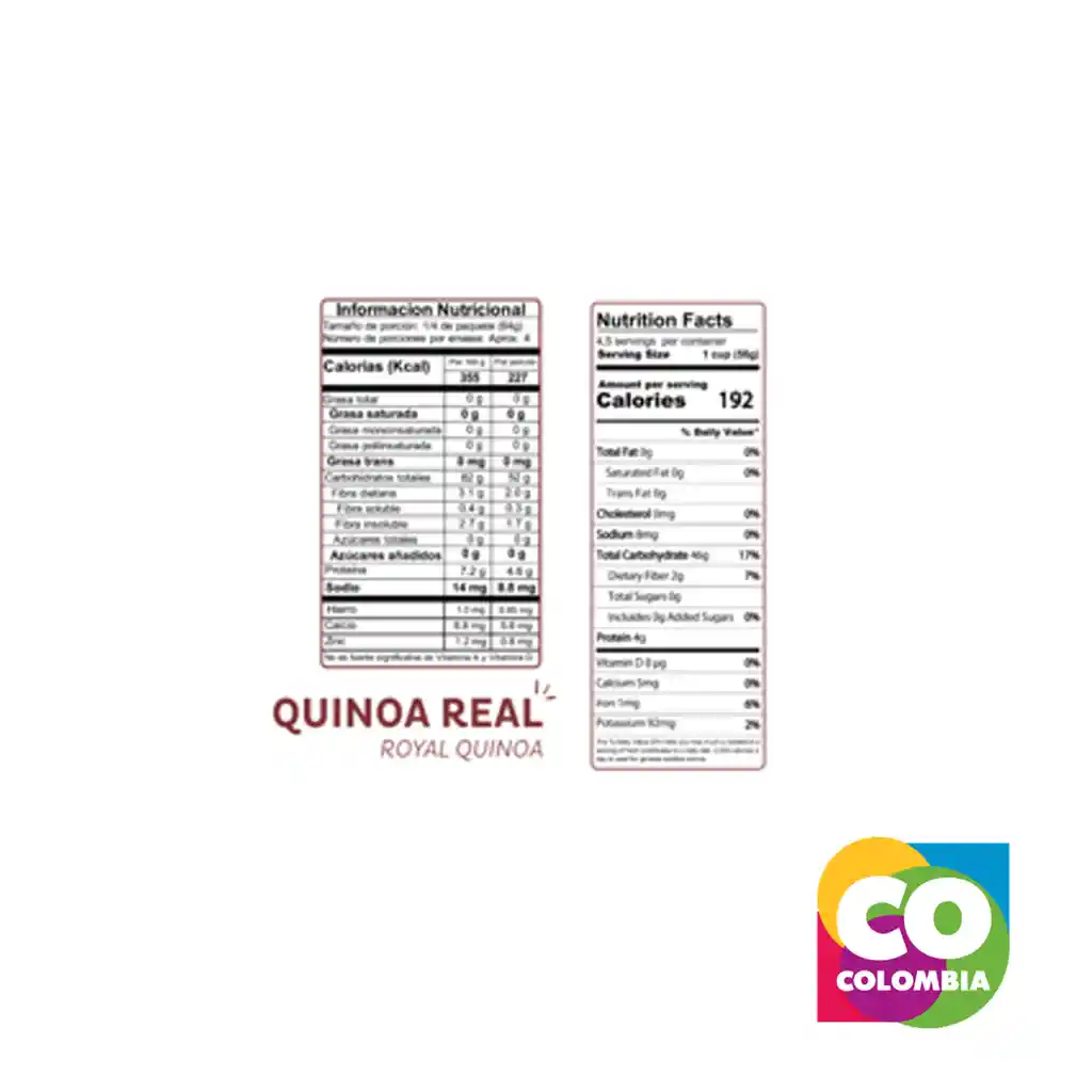 Pasta De Quinoa Real Fusilli Marca El Dorado Embalaje De 1 Unidad Por 250g