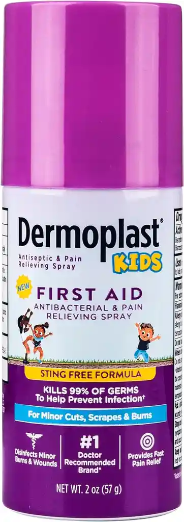 Dermoplast Spray De Primeros Auxilios Sin Picaduras Para Niños