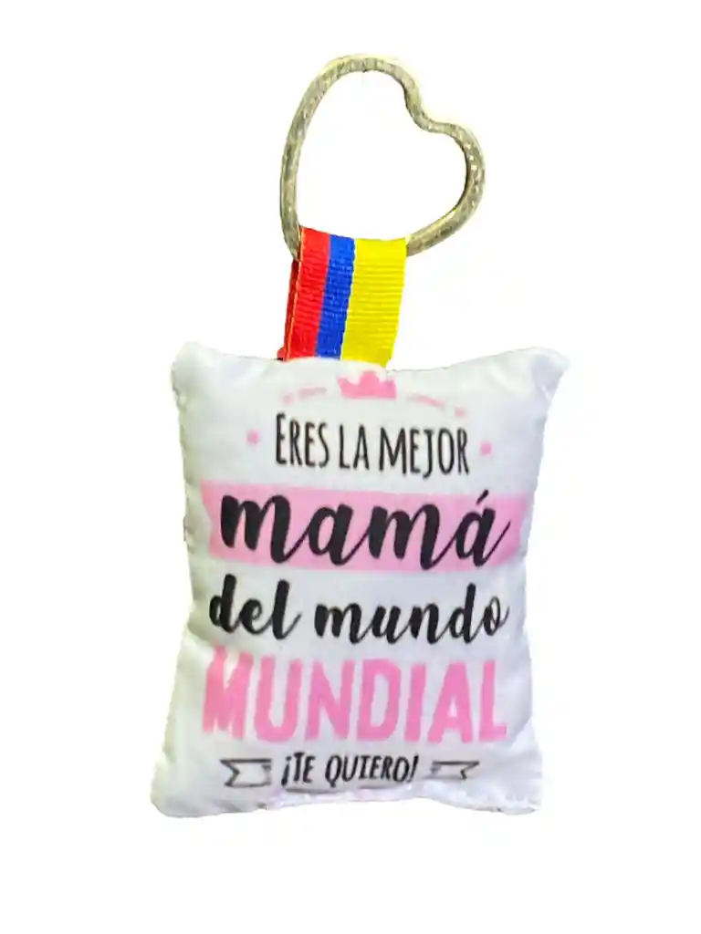 Llavero Del Dia De La Madre, Almohadilla Con Frases Motivacionales Del Día De Las Madres Detalles Únicos