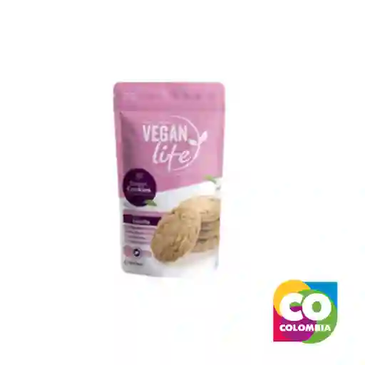 Premezcla Vegana Galleta Vainilla Marca Vegan Life Embalaje De 1 Unidad Por 400g