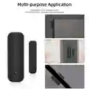 Sensor Seguridad Wifi Puerta Ventana Inteligente Domótica Negro