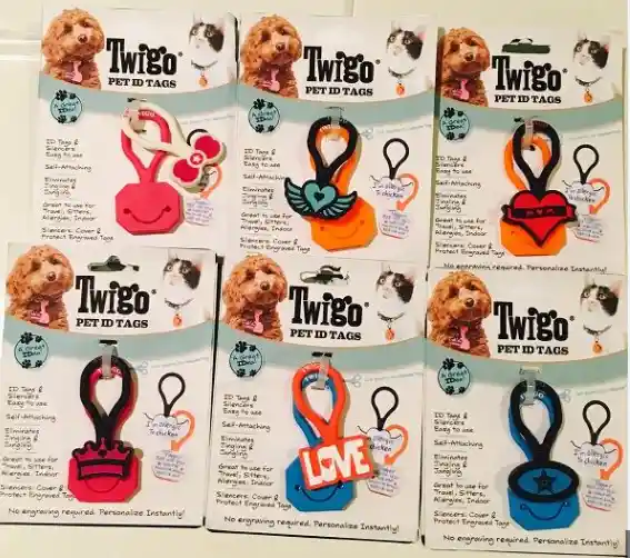 Twigo Pet Id Tag Silent Tag