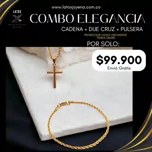 Combo Elegancia Tono Oro