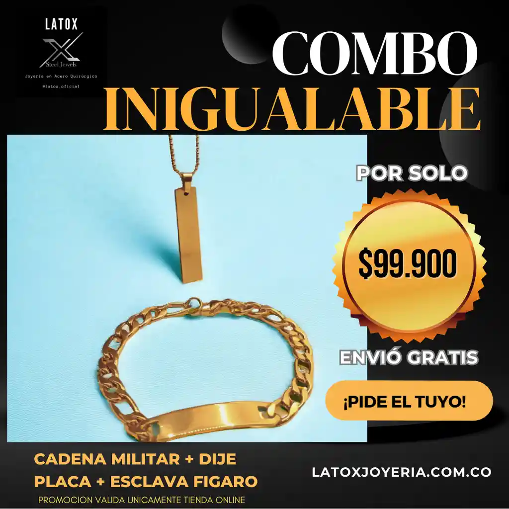 Combo Inigualable Tono Oro