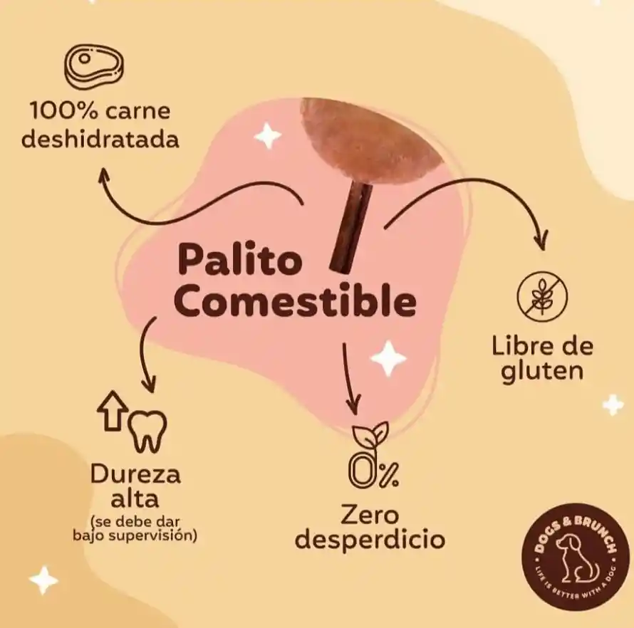 Paleta Para Perros Sabor A Zanahoria