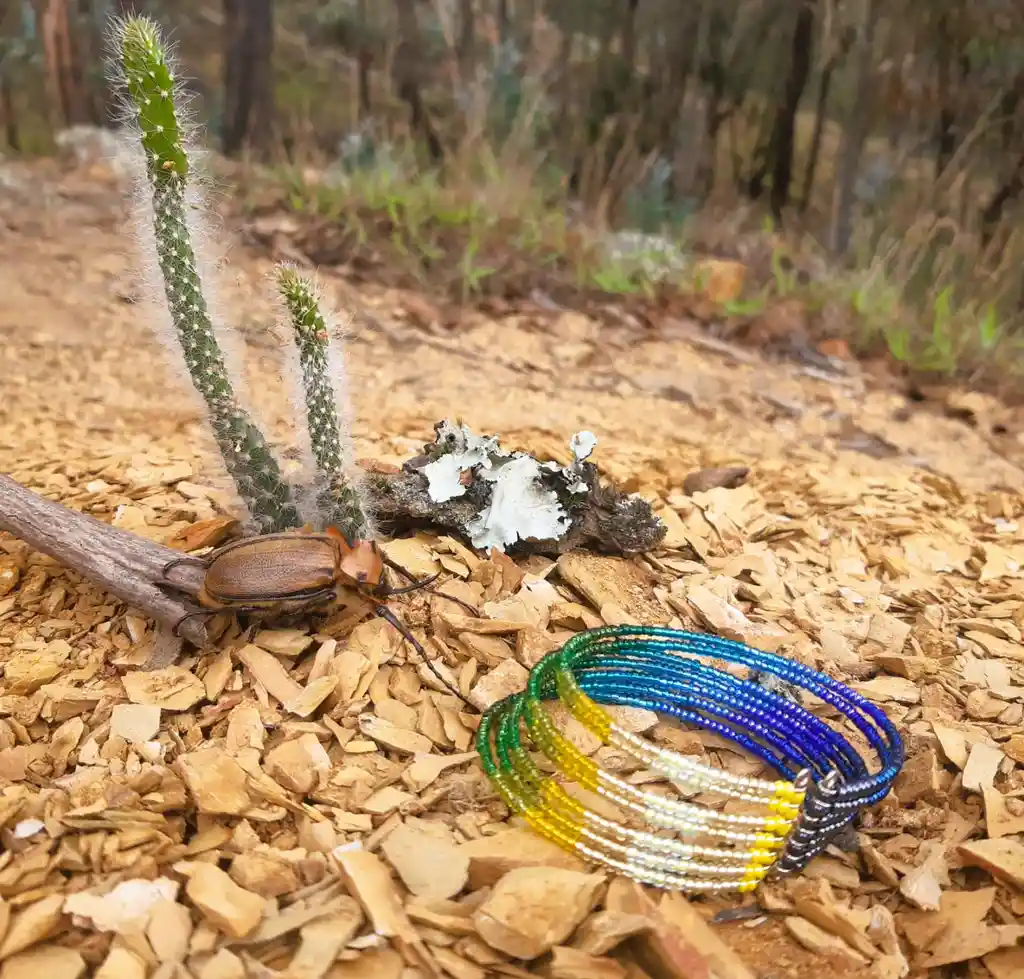 Pulsera Abierta. Manilla Difumino