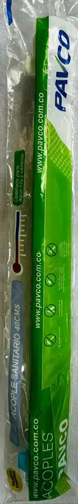 Acople Sanitario De 40cm Pavco